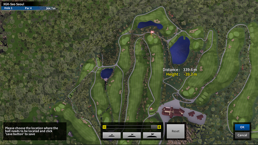 Align ball location